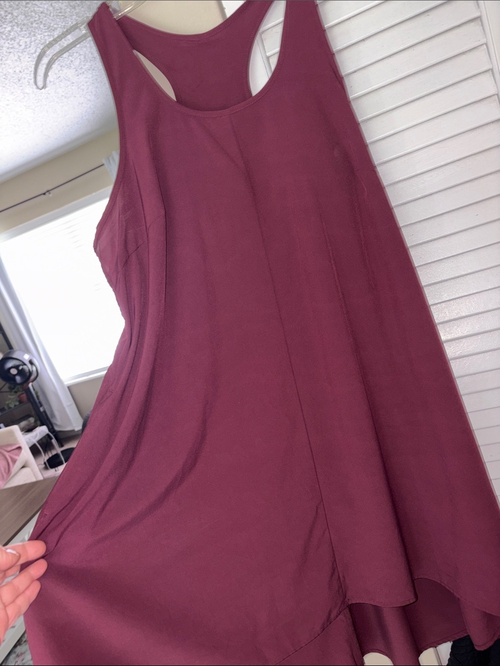 Halara Dress with built in bra and pockets